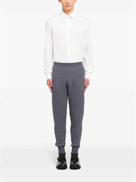 prada tapered|New Prada Tapered Track Pants – Ultimate Detail & Comfort.